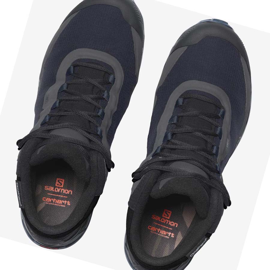 Tenis Salomon SHELTER CSWP FOR CARHARTT WIP Hombre Negros Grises | MX 3394SGL